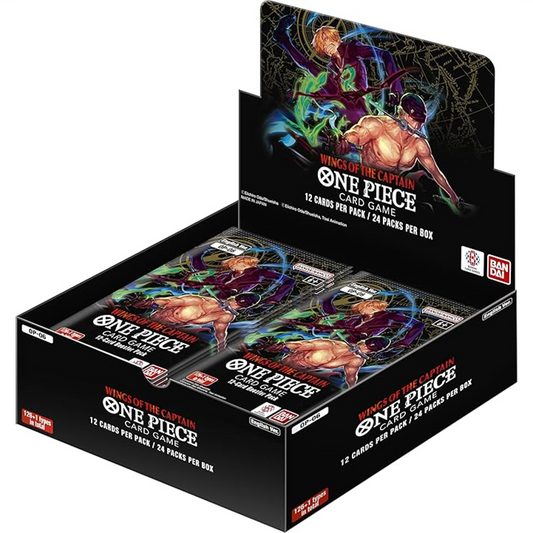 One Piece Wings Of The Captain (OP-06) Booster Box 24 Packs [English]