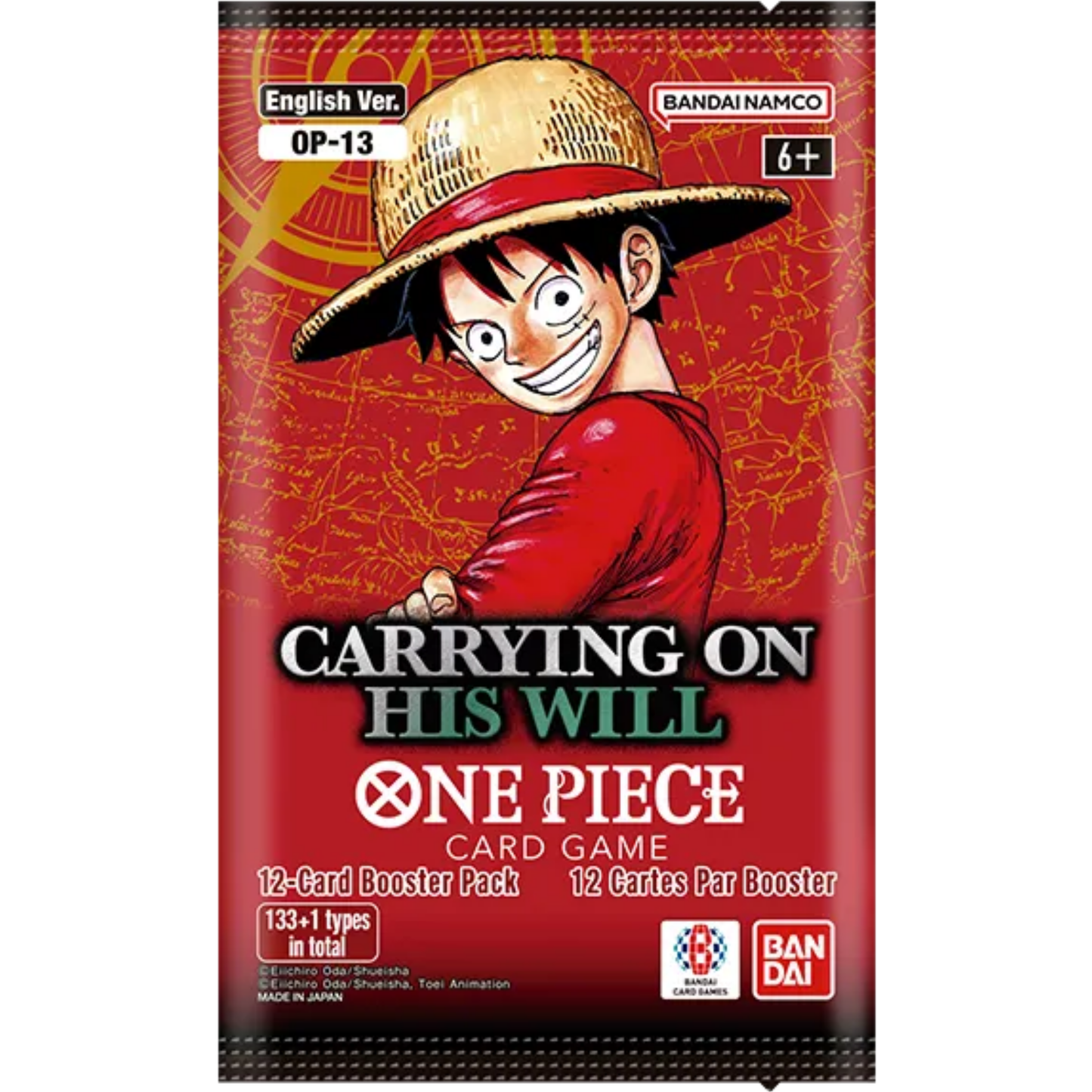 One Piece Carrying on His Will (OP-13) Booster Box [English]