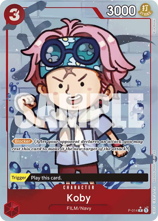 Koby (P-014) PRB01 Alternate Art (AA)