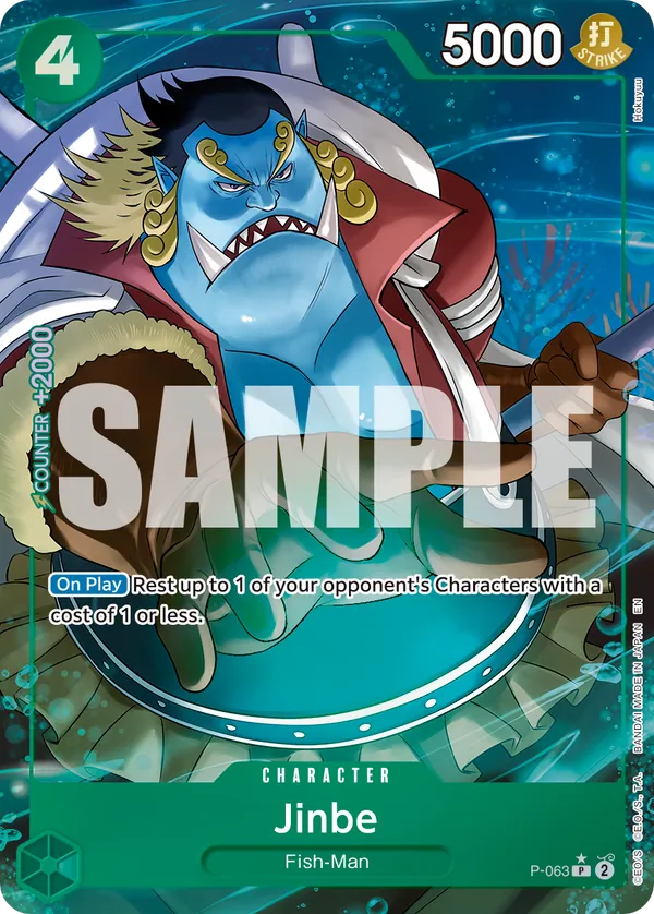 Jinbe (P-063) PRB02 Alternate Art (AA)