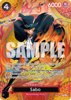 Sabo (P-105) OP15-EB04 Special Rare (SP)