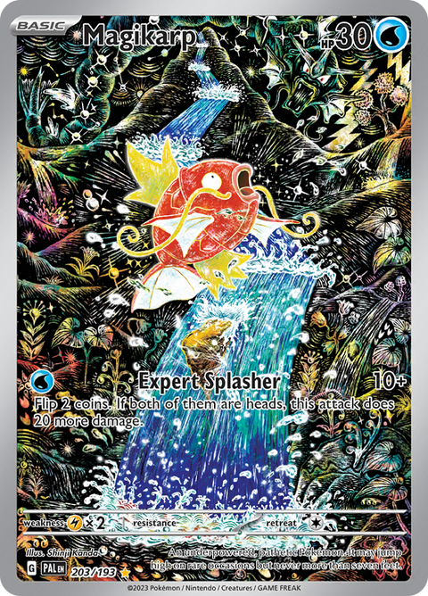 Magikarp 203/193 from Paldea Evolved (PAL) - Illustration Rare English Pokémon TCG single card