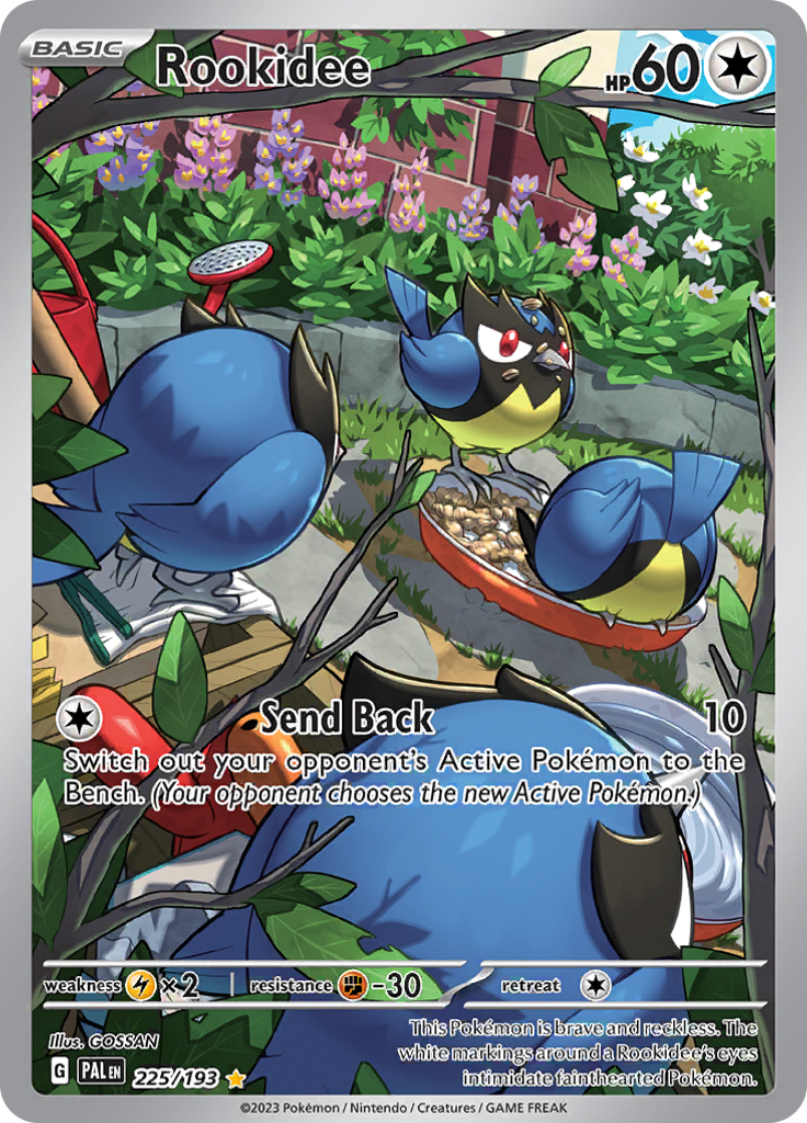 Rookidee 225/193 from Paldea Evolved (PAL) - Illustration Rare English Pokémon TCG single card