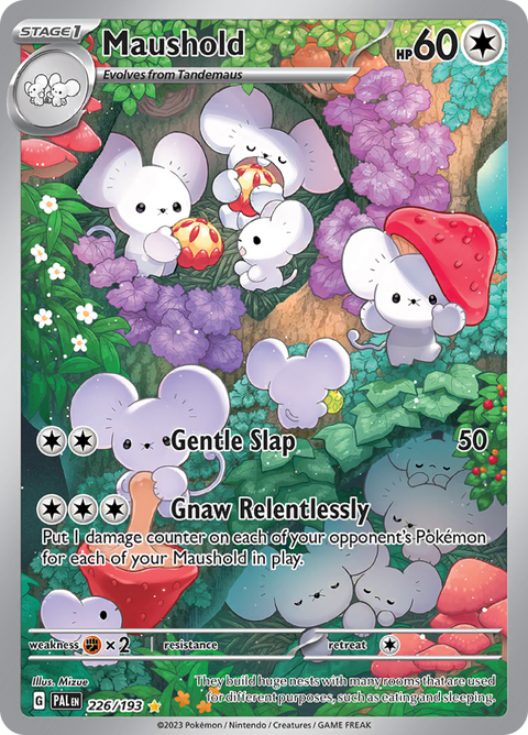 Maushold 226/193 from Paldea Evolved (PAL) - Illustration Rare English Pokémon TCG single card