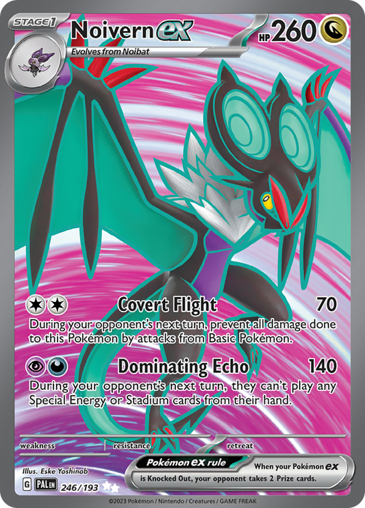 Noivern ex 246/193 from Paldea Evolved (PAL) - Ultra Rare English Pokémon TCG single card