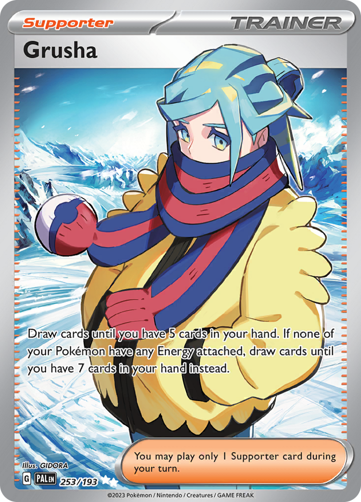 Grusha 253/193 from Paldea Evolved (PAL) - Ultra Rare English Pokémon TCG single card