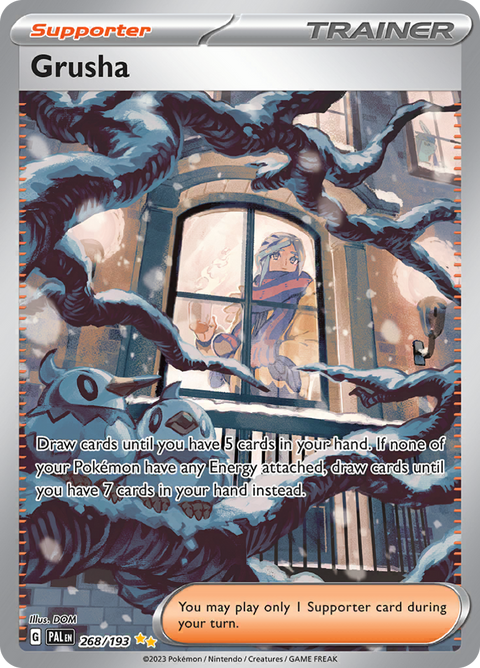 Grusha 268/193 from Paldea Evolved (PAL) - Special Illustration Rare English Pokémon TCG single card