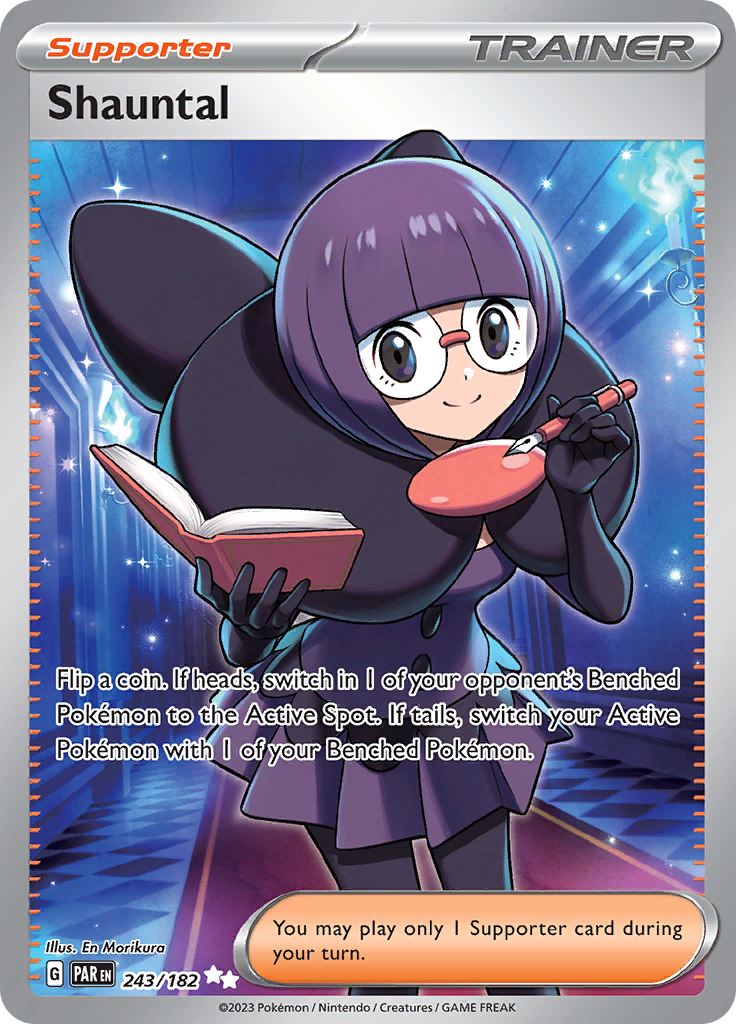 Shauntal 243/182 from Paradox Rift (PAR) - Ultra Rare English Pokémon TCG single card