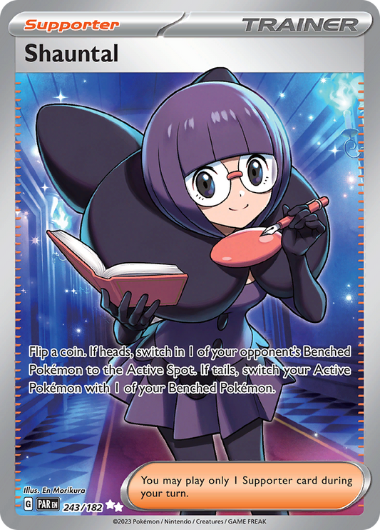 Shauntal 243/182 from Paradox Rift (PAR) - Ultra Rare English Pokémon TCG single card