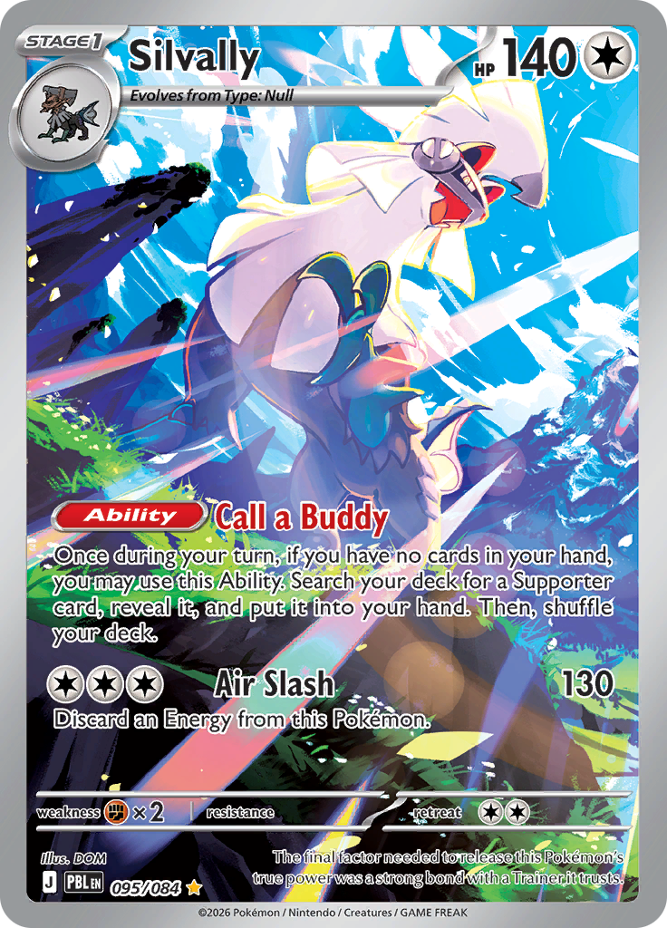 Silvally (095/084) Pitch Black Illustration Rare – Pokémon TCG English
