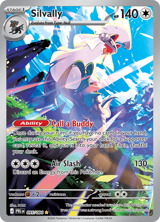Silvally (095/084) Pitch Black Illustration Rare – Pokémon TCG English