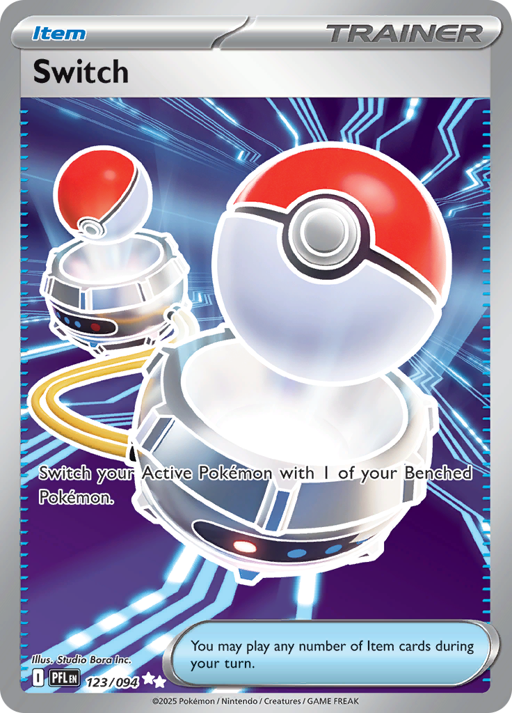 Switch 123/094 from Phantasmal Flames (PFL) - Ultra Rare English Pokémon TCG single card