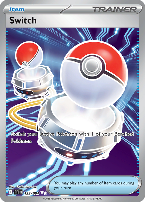 Switch 123/094 from Phantasmal Flames (PFL) - Ultra Rare English Pokémon TCG single card