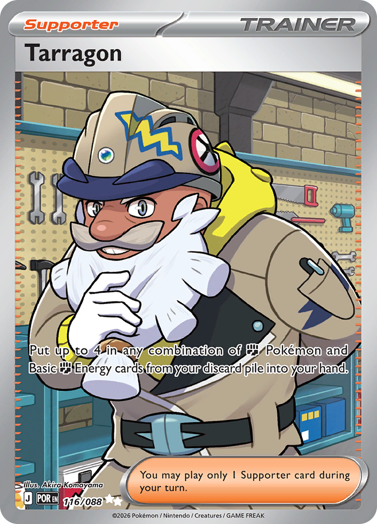 Tarragon 116/088 from Perfect Order (POR) - Ultra Rare English Pokémon TCG single card