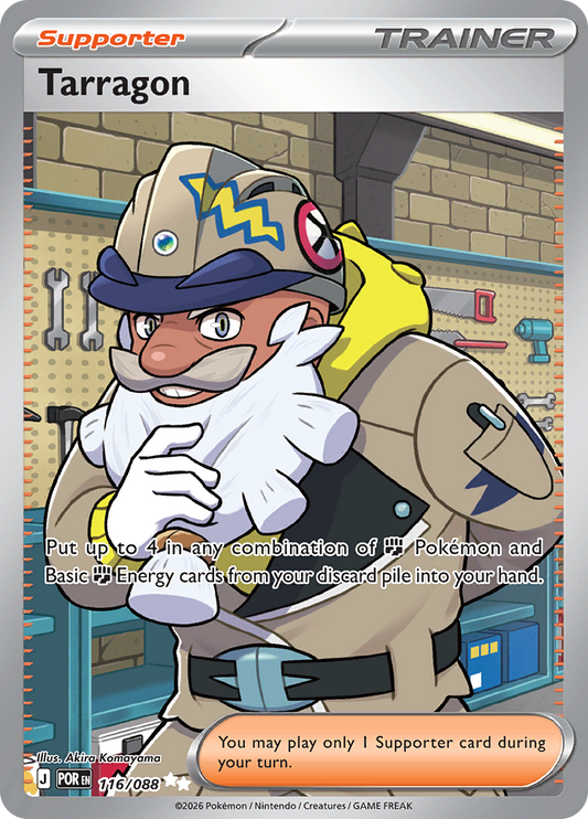 Tarragon 116/088 from Perfect Order (POR) - Ultra Rare English Pokémon TCG single card