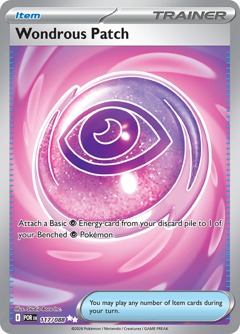 Wondrous Patch 117/088 from Perfect Order (POR) - Ultra Rare English Pokémon TCG single card