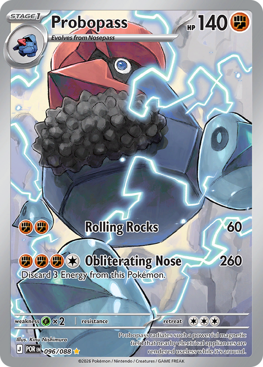 Probopass 096/088 from Perfect Order (POR) - Illustration Rare English Pokémon TCG single card