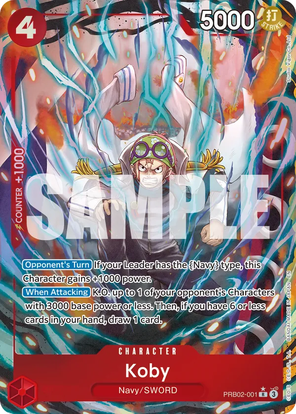 Koby (PRB02-001) PRB02 Alternate Art (AA)
