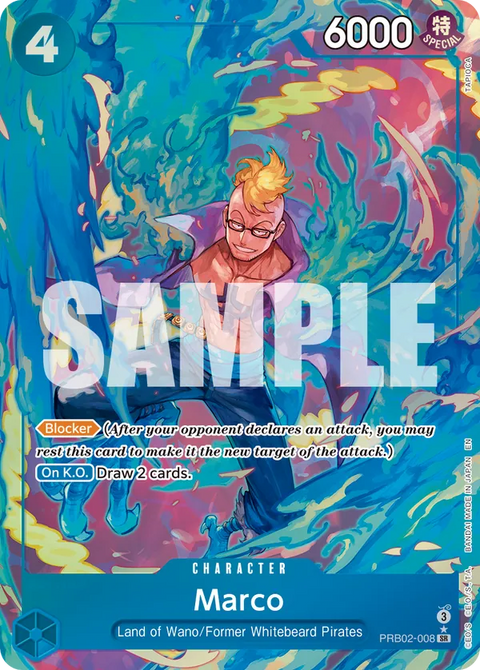 Marco (PRB02-008) PRB02 Alternate Art (AA)