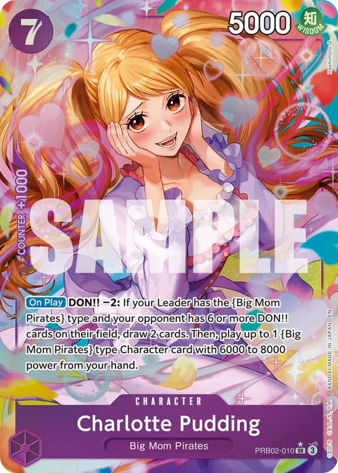 Charlotte Pudding (PRB02-010) PRB02 Alternate Art (AA)