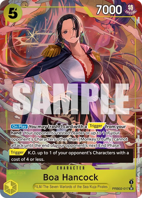 Boa Hancock (PRB02-017) PRB02 Alternate Art (AA)