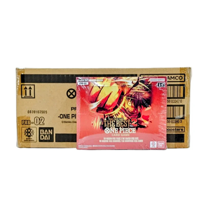 One Piece The Best Vol.2 Premium Booster (PRB-02) Sealed Case [English]