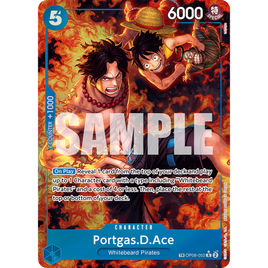 Portgas D. Ace (OP08-052) OP10 Treasure Rare