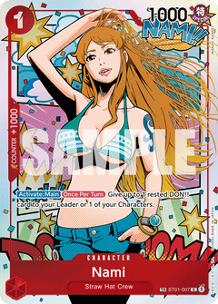 Nami OP06 (ST01-007) Treasure Rare