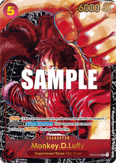Monkey.D.Luffy (ST01-012) OP05 Special Rare (SP)