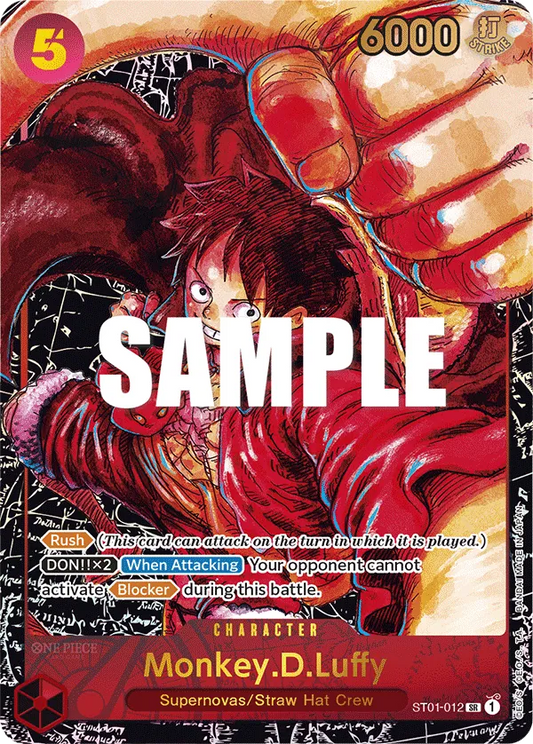 Monkey.D.Luffy (ST01-012) OP05 Special Rare (SP)
