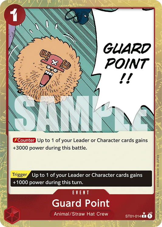 Guard Point (ST01-014) PRB01 Alternate Art (AA)