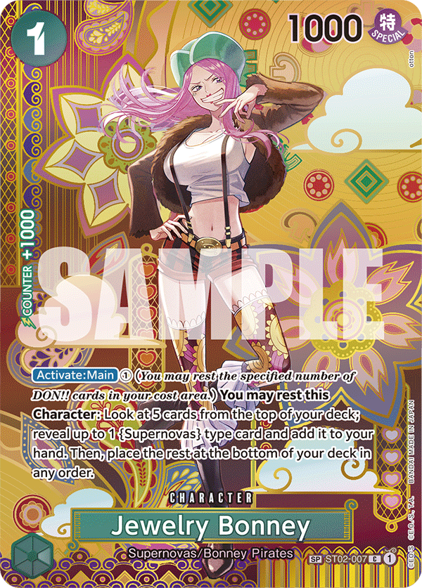 Jewelry Bonney (ST02-007) OP08 Special Rare (SP)