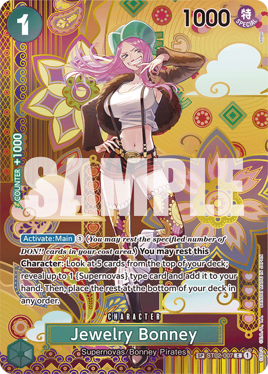 Jewelry Bonney (ST02-007) OP08 Special Rare (SP)