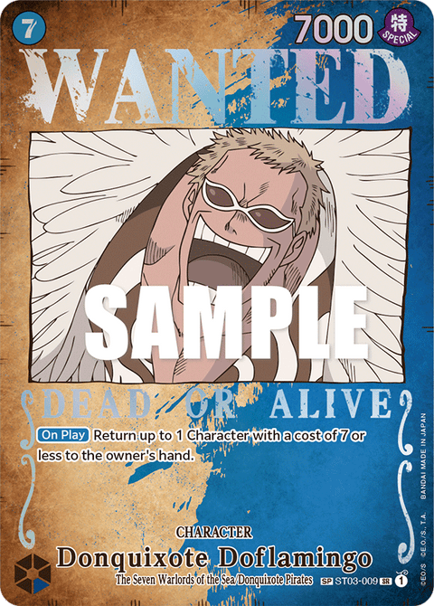 Donquixote Doflamingo (ST03-009) OP03 Special Rare (SP)