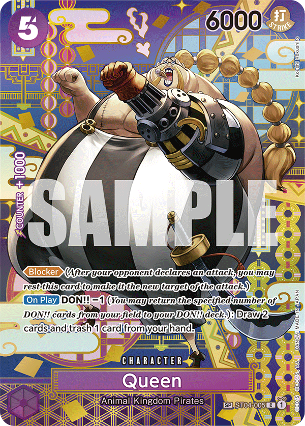 Queen (ST04-005) OP08 Special Rare (SP)