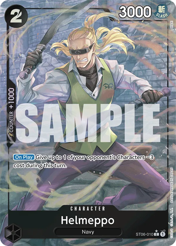 Helmeppo (ST06-010) PRB01 Alternate Art (AA)