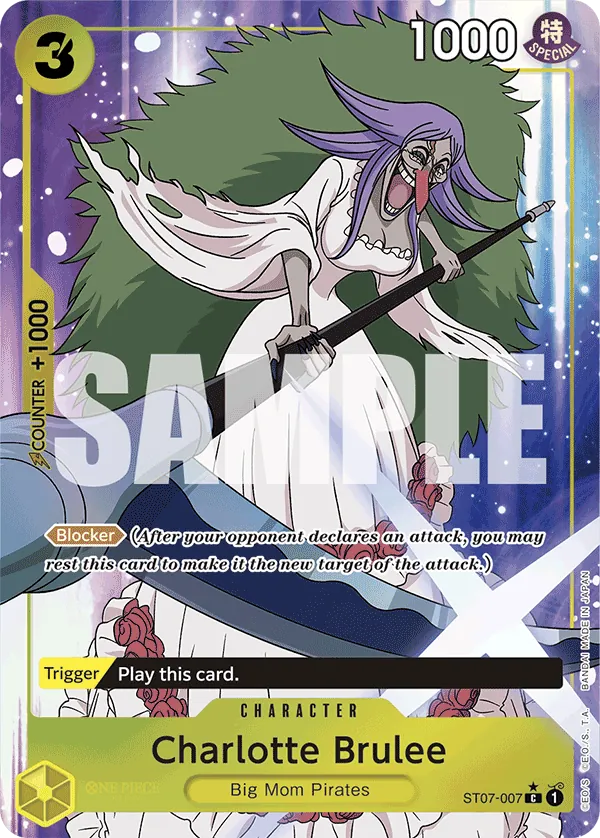 Charlotte Brulee (ST07-007) PRB01 Alternate Art (AA)