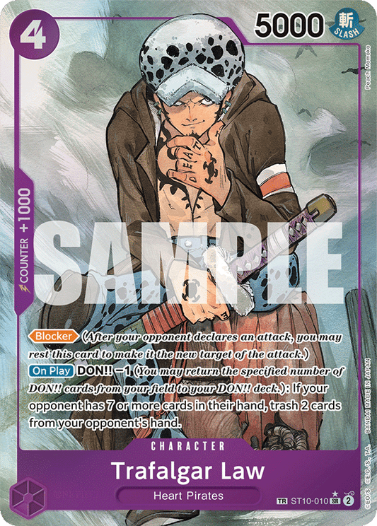 Trafalgar Law (ST10-010) OP07 Treasure Rare