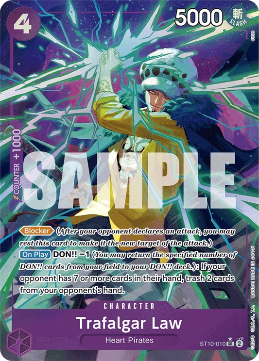 Trafalgar Law (ST10-010) PRB01 Alternate Art (AA)