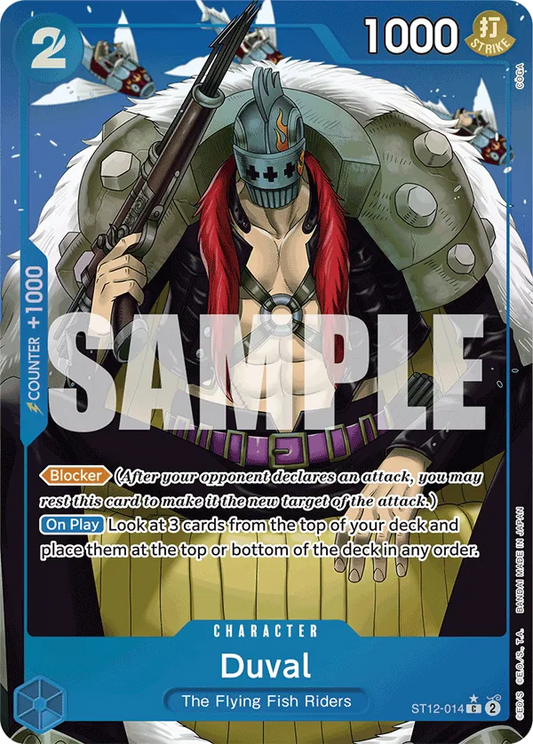 Duval (ST12-014) PRB01 Alternate Art (AA)