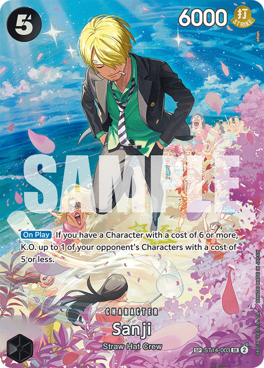 Sanji (ST14-003) OP10 Special Rare (SP)