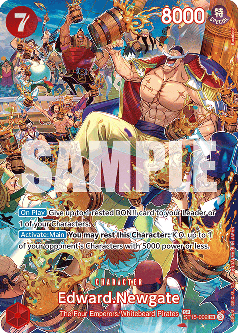 Edward Newgate (ST15-002) OP10 Special Rare (SP)