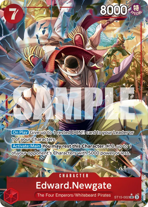 Edward.Newgate (ST15-002) PRB02 Alternate Art (AA)