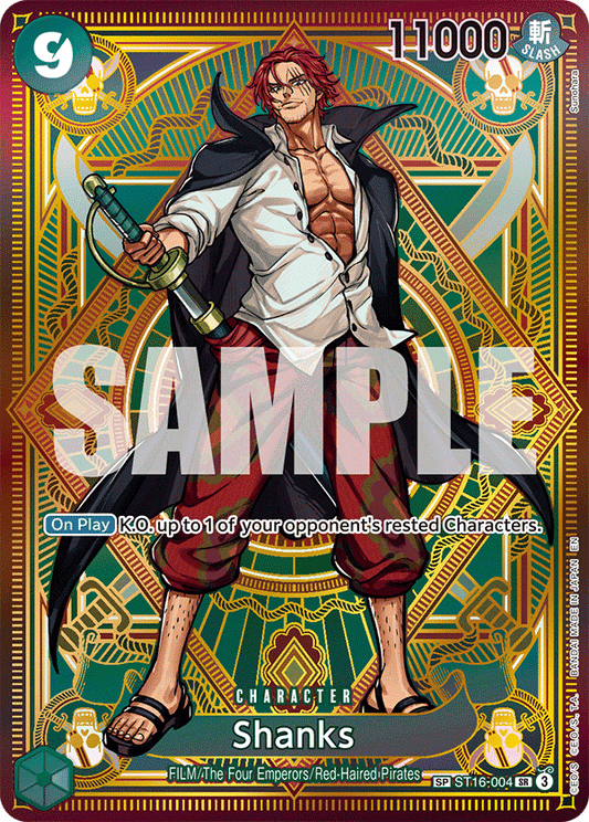 Shanks (ST16-004) OP11 Special Rare (SP)