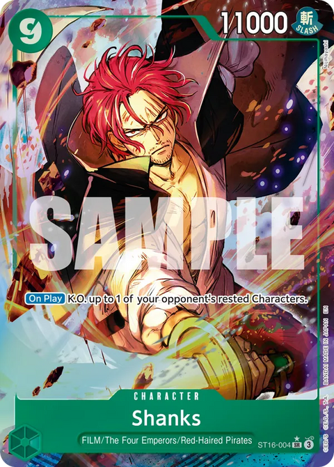 Shanks (ST16-004) PRB02 Alternate Art (AA)