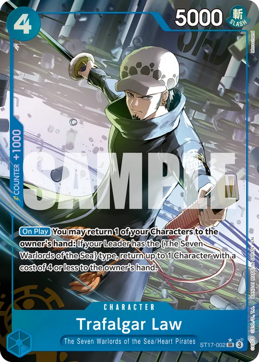 Trafalgar Law (ST17-002) PRB02 Alternate Art (AA)