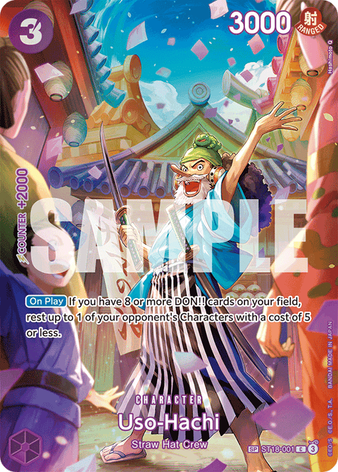 Uso-Hachi (ST18-001) OP10 Special Rare (SP)
