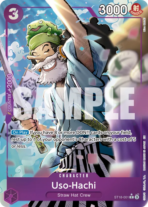 Uso-Hachi (ST18-001) PRB02 Alternate Art (AA)