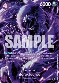 Zoro-Juurou (ST18-004) OP12 Special Rare (SP)