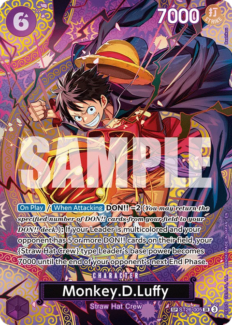 Monkey.D.Luffy (ST26-005) OP15-EB04 Special Rare (SP)